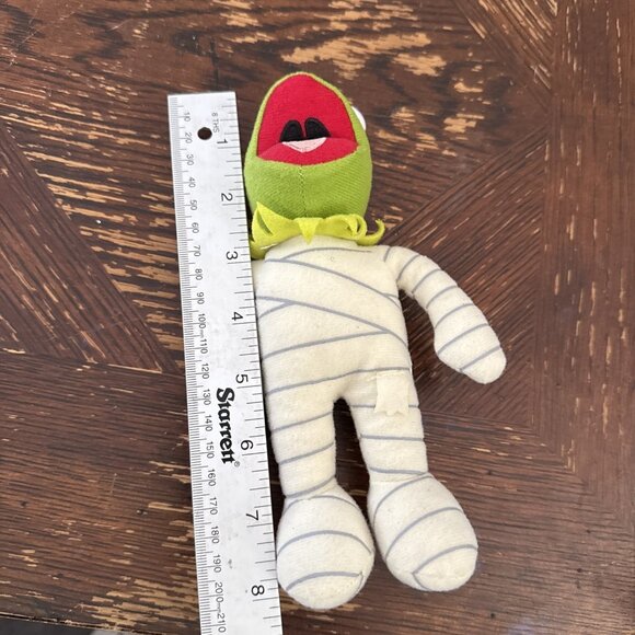 Disney Halloween Kermit the Frog Mummy Plush 2013 Just Play 9” - Picture 6 of 6